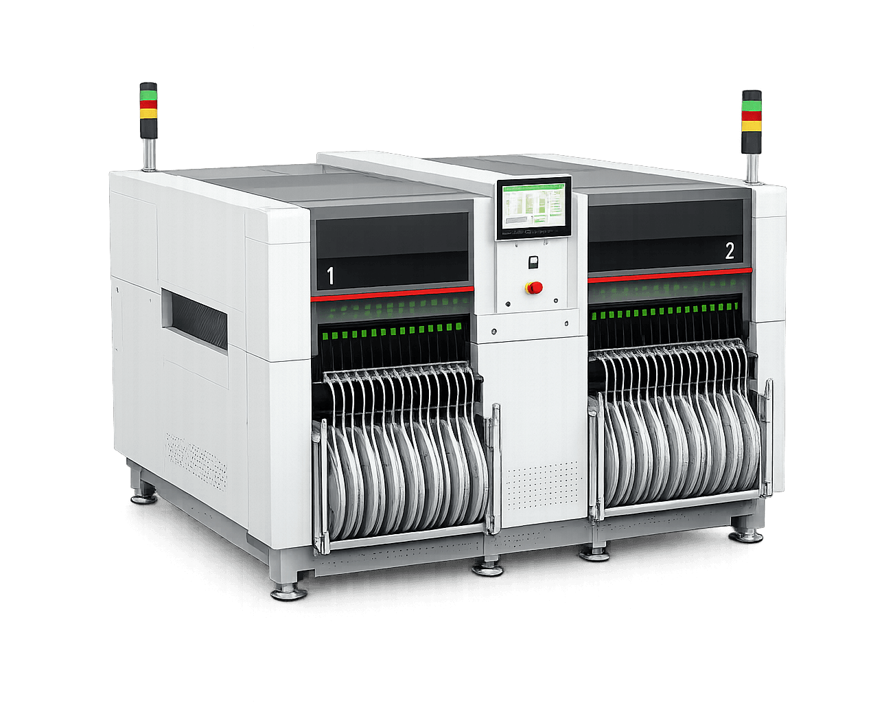 A Warehouse That Communicates with Your SMT Line